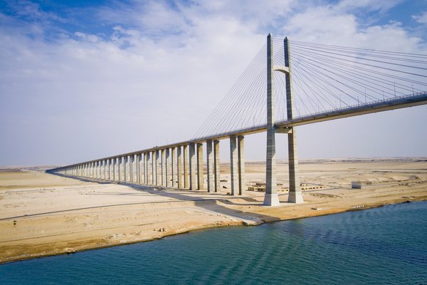 Suez Canal Passage, Egypt