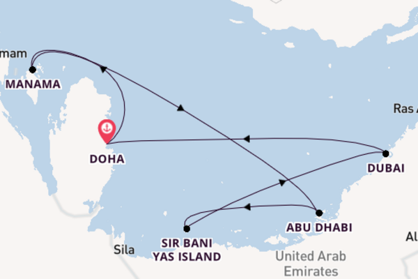 MSC Euribia 8  Doha-Doha