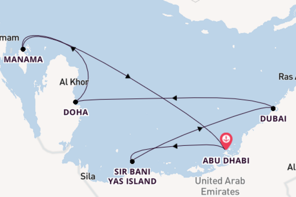 MSC Euribia 8  Abu Dhabi-Abu Dhabi