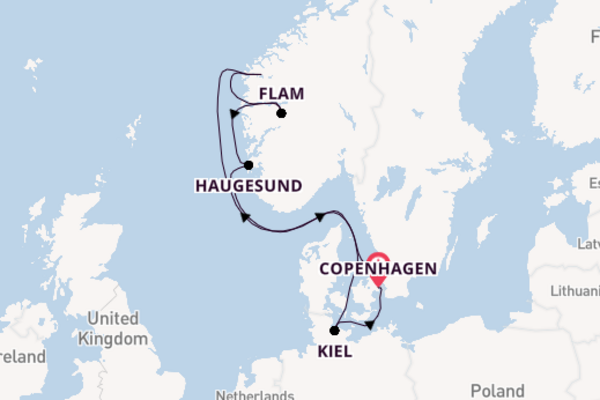 MSC Euribia 8  Copenhagen-Copenhagen