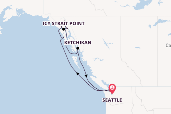 Alaska from Seattle with the Norwegian Jewel