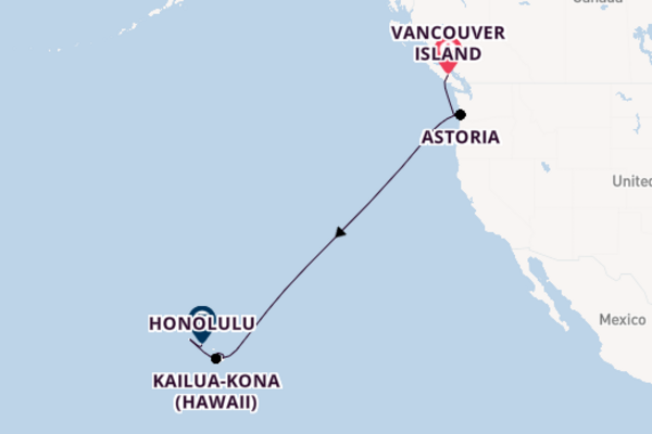 Polynesia from Vancouver Island with the Celebrity Edge