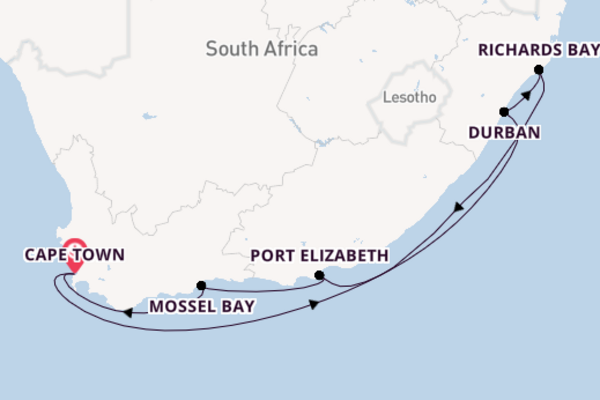 Garden Route & Southern Cape with All Inclusive Africa Cruising