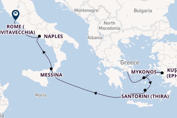 Greek Isles Fly Cruise