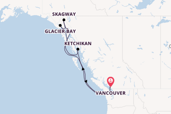 Rocky Mountaineer with Luxury Alaskan Inside Passage 